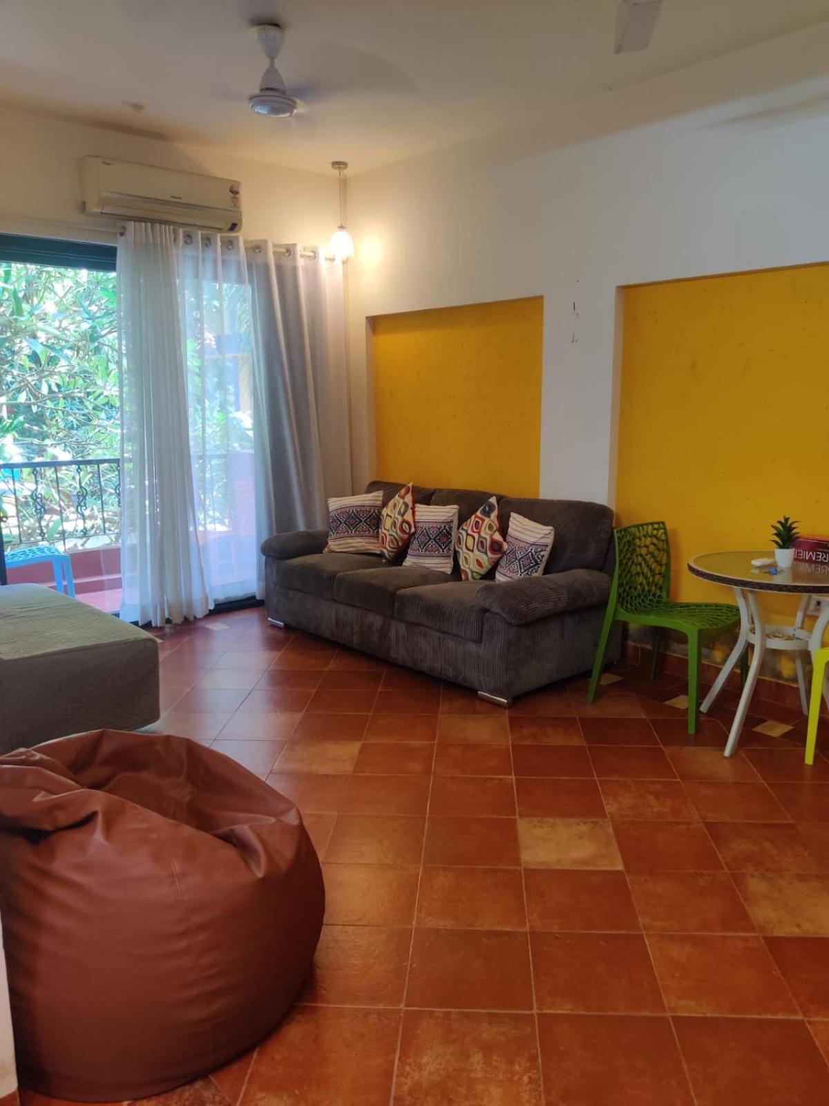 Ferienwohnung Aquavista At Casaphilomena Calangute Exterior foto