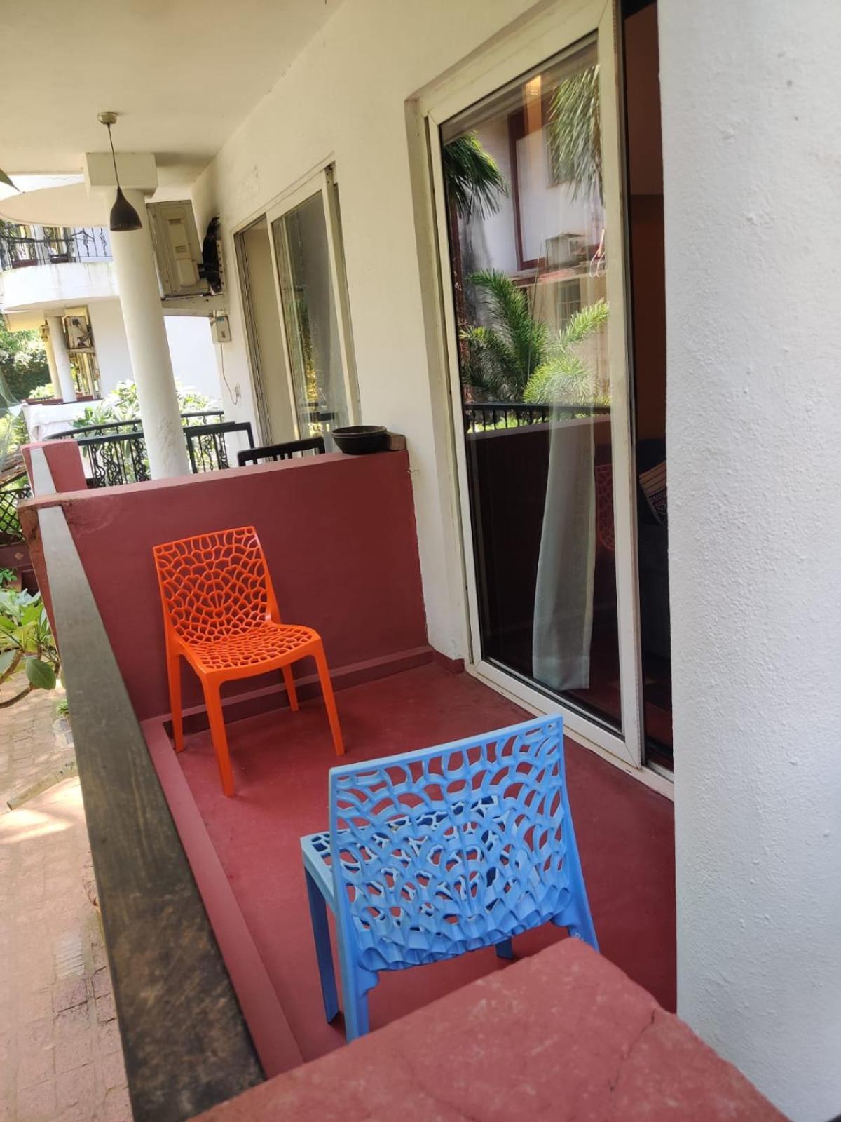 Ferienwohnung Aquavista At Casaphilomena Calangute Exterior foto