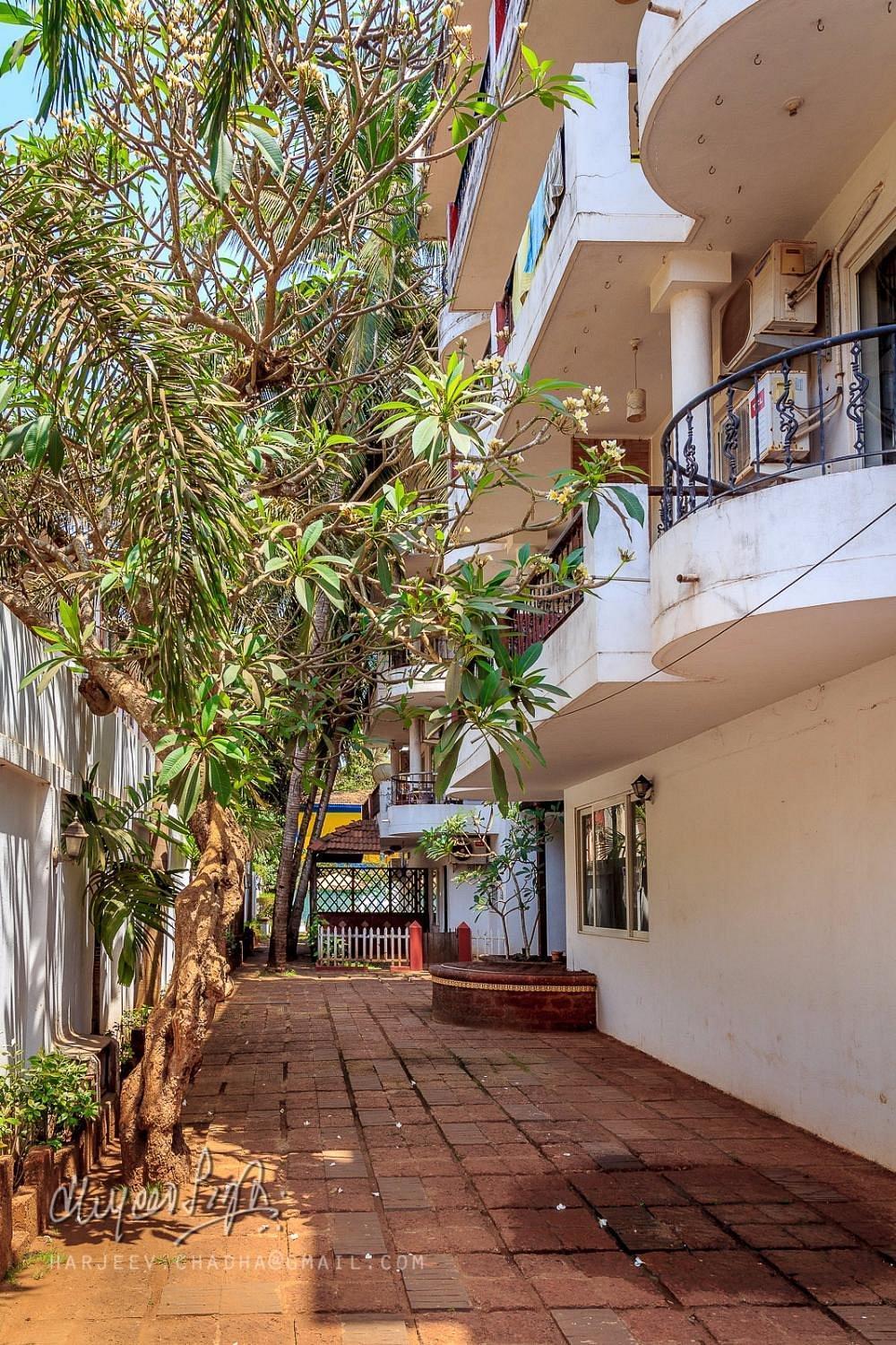 Ferienwohnung Aquavista At Casaphilomena Calangute Exterior foto