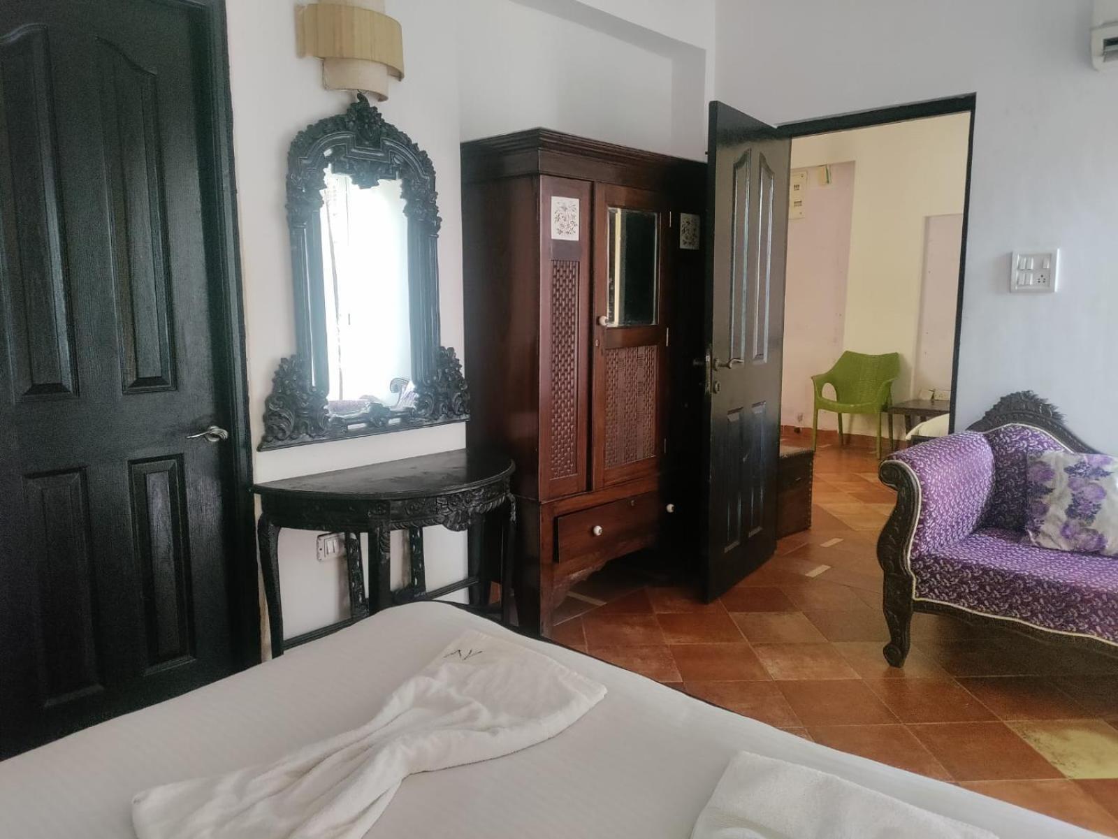 Ferienwohnung Aquavista At Casaphilomena Calangute Exterior foto